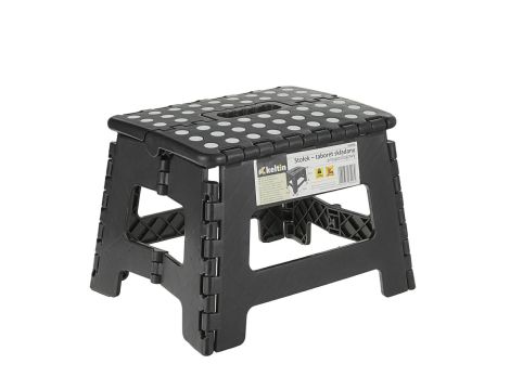 STOŁEK-TABORET SKŁADANY ANTYPOŚLIZGOWY 150kg NISKI.....