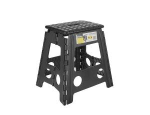 STOŁEK-TABORET SKŁADANY ANTYPOŚLIZGOWY 150kg....