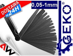 SZCZELINOMIERZ 20LISTKOWY 0,02-1mm/G...