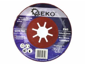 TARCZA DO SZLIF.GRESU 125 P 80   /GEKO