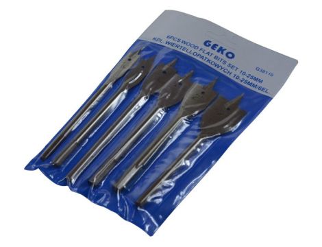 WIERTŁO ŁOPATKOWE KPL. 6szt. /G 10-12-16-18-20-25mm /140mm.... - 3