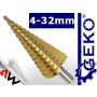WIERTŁO STOPNIOWE  4-32mm /G - 3