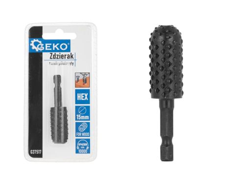 ZDZIERAK TARNIK PÓŁOKRĄGRŁY 15mm HEX GEKO