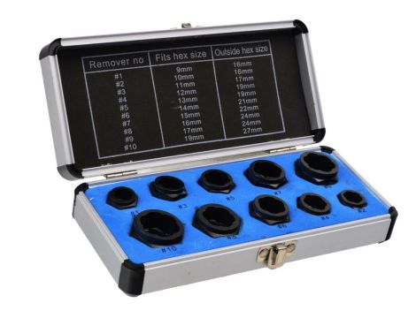 ZESTAW NASADEK DO ZERW.ŚRUB 10 EL./G ...