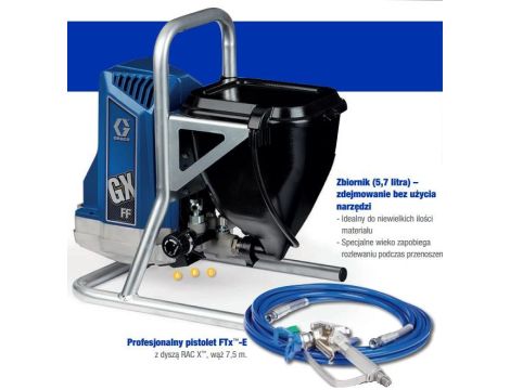 GRACO AGREGAT GX FF ZBIORNIK