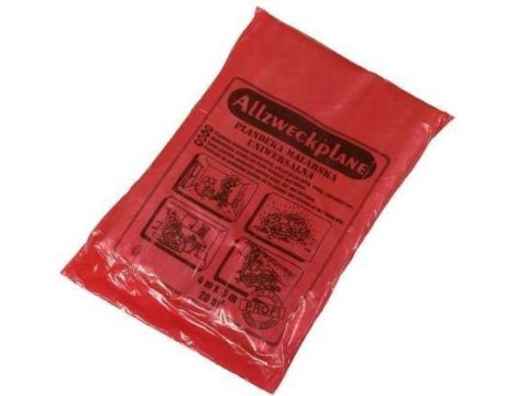 FOLIA MALARSKA 4x5 CZERWONA SUPER GRUBA HERMES