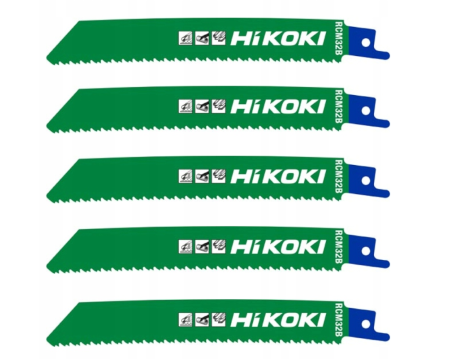 HIKOKI BRZESZCZOT DO PIŁ SZABLASTYCH RCM32B WYGIĘTY 150 10/14TPI 150mm /5szt.