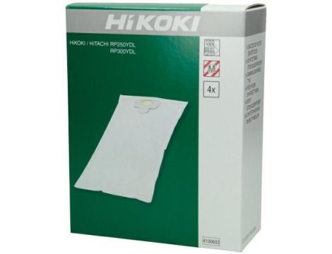 HIKOKI WORKI FILTRUJĄCE DO RP250YDL/RP300YDL /4 szt.