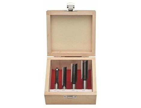 HIKOKI ZESTAW FREZÓW  4szt. UCHWYT 12mm