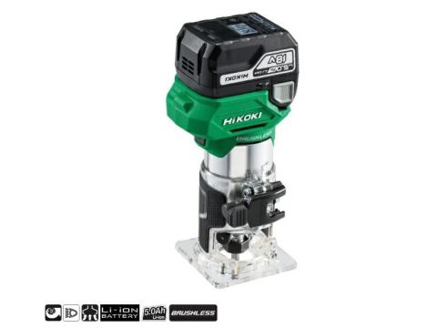 HIKOKI FREZARKA KRAW.18V M1808DA WPZ 2x5,0Ah 6-8mm BL HSC