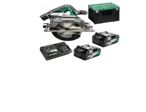 HIKOKI PILARKA TARCZ.36V 190mm C3607DB WRZ 2x2,5Ah MV BL HSC