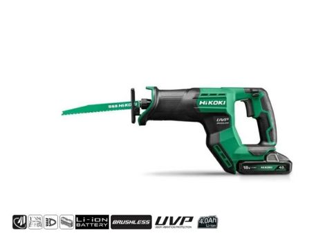 HIKOKI PIŁA SZABLASTA 18V CR18DMA WWZ 2x4,0Ah BL HSC