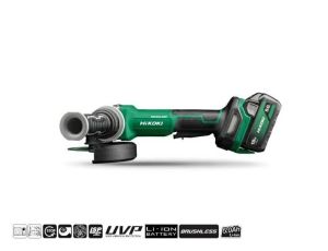 HIKOKI SZLIFIERKA KĄT. 18V 125mm G1813DF WQZ 2x5,0Ah BL WŁ.CZUWAKOWY HSC