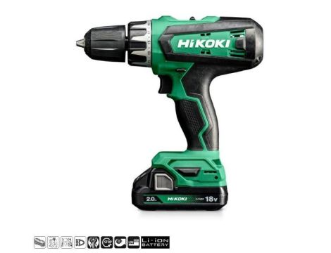 HIKOKI WKRĘTARKA UD.18V DV18DF WCZ 55Nm 2x2,0Ah WALIZKA