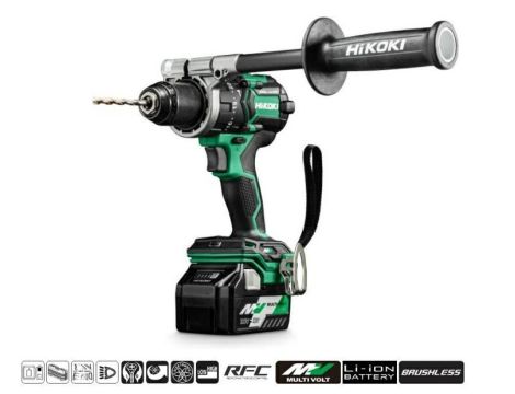 HIKOKI WKRĘTARKA UD.36V DV36DC WRZ 155Nm 2x2,5Ah MV BL HSC