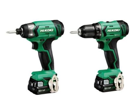 HIKOKI ZESTAW 12V KC12DA WBZ (DV12DA + WH12DA) 2x2,5Ah HSC