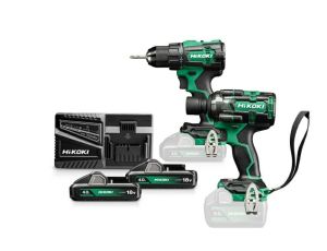 HIKOKI ZESTAW 18V KC18DE WLZ (DS18DE + WR18DH) 2x4,0Ah HSC