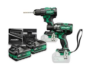 HIKOKI ZESTAW 36V KC18DE WJZ (DS18DE + WR18DH) 2x5,0Ah MV HSC