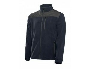 HOGERT BLUZA POLAROWA Z OXFORDEM EZRA GRANATOWA L (52)