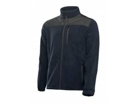 HOGERT BLUZA POLAROWA Z OXFORDEM EZRA GRANATOWA L (52)