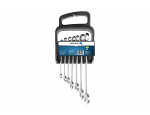 HOGERT KLUCZ KPL.PŁ-OCZ.   7szt. /8-19mm/