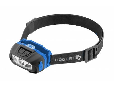 HOGERT LATARKA CZOŁOWA LED USB 6 FUNKCJI