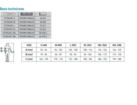HOGERT SPODNIE ROBOCZE DRESOWE MURG CZARNE ROZM.XXL - 3