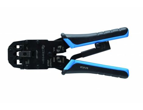 HOGERT SZCZYPCE DO ZACISKANIA KOŃCÓWEK TELEFONICZNYCH 4P, 6P, 8P, 200mm