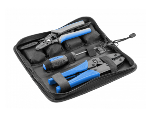 HOGERT SZCZYPCE DO ZACISKANIA Z WYMIENNYMI SZCZĘKAMI  7szt.