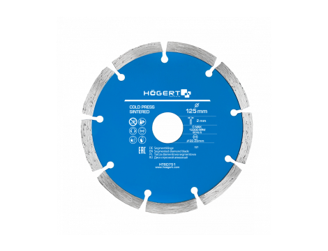 HOGERT TARCZA DIAMENTOWA 125x22,2/SEG.