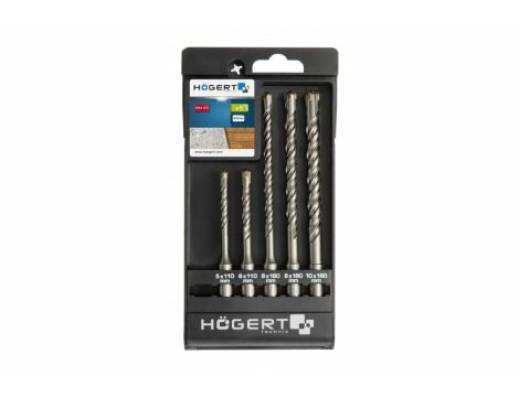 HOGERT WIERTŁO SDS+ ZESTAW  5szt.
