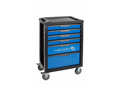 HOGERT WÓZEK WARSZTATOWY  6 SZUFLAD Z BLOKADĄ OTWARCIA SZUFLAD - 2