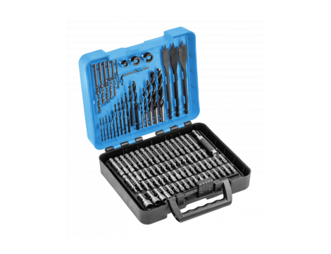 HOGERT ZESTAW AKCESORIÓW DO WIERCENIA I WKRĘCANIA 100el.