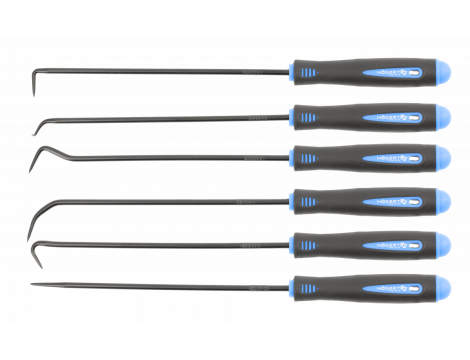 HOGERT ZESTAW DŁUGICH HACZYKÓW 6szt.
