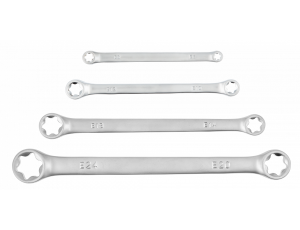 HOGERT ZESTAW KLUCZY OCZKOWYCH TORX 4el. E6 - E24
