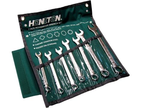 HONITON KLUCZ PŁ-O PŁA.  7szt/10-19mm