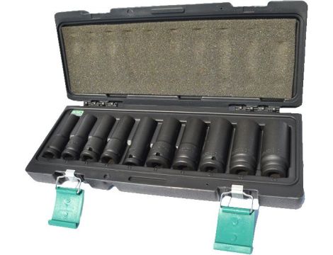 HONITON NASADKI 10cz. 1/2"UDAR.DŁ.4002