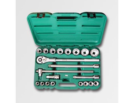 HONITON ZESTAW KLUCZY  21el. 3/4"