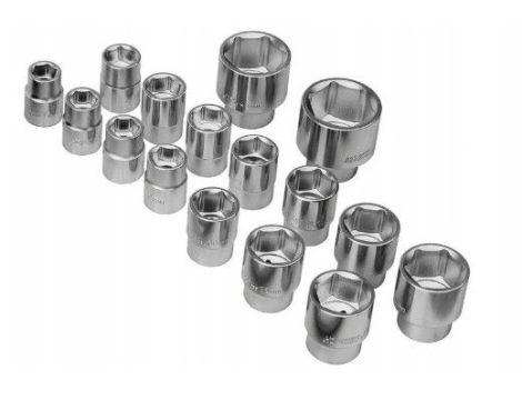 HONITON ZESTAW KLUCZY  21el. 3/4" - 2