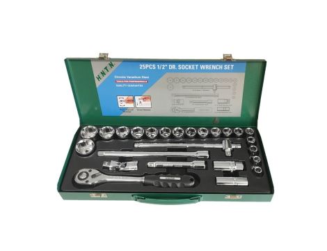 HONITON ZESTAW KLUCZY  25el. 1/2"