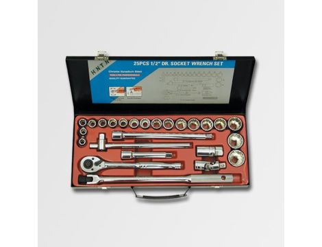 HONITON ZESTAW KLUCZY  25el. 1/2" /12KĄT