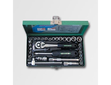 HONITON ZESTAW KLUCZY  33el. 1/4"