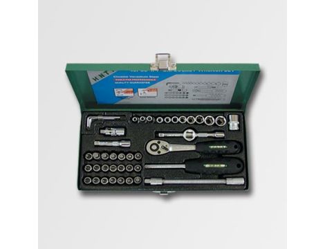 HONITON ZESTAW KLUCZY  43el. 1/4"