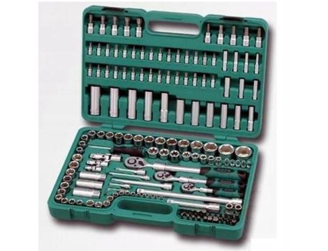 HONITON ZESTAW KLUCZY 155el.1/4"3/8"1/2" . - 2