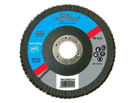 ŚCIERNICA LISTK.INCOFLEX PRO  125 P 40