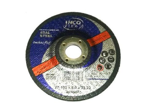 TARCZA METAL SZLIF.INCOFLEX  125*8,0 .