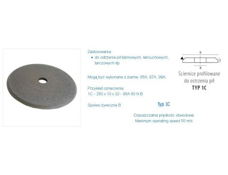 TARCZA METAL SZLIF.INCOFLEX  150*6,0*20 .