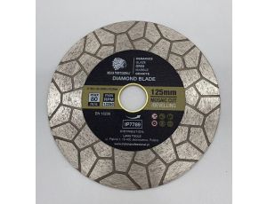 TARCZA DIAMENTOWA 125mm x 2,0mm x 22,2mm MOSAIC CUT /INDIAN PROFESSIONAL