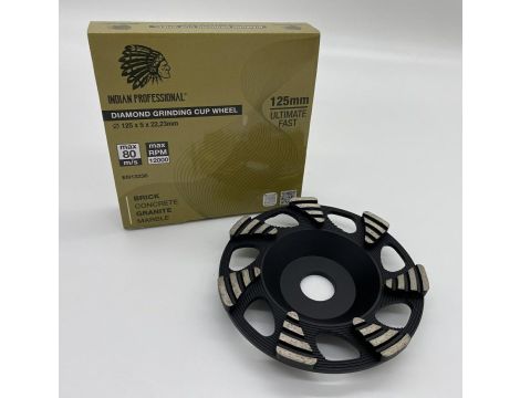 TARCZA DIAMENTOWA SZLIFIERSKA 125mm ULTIMATE FAST INDIAN PROFESSIONAL