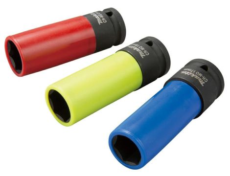 MAKITA ZESTAW NASADEK UDAROWYCH DO KÓŁ 17 19 21mm - 2